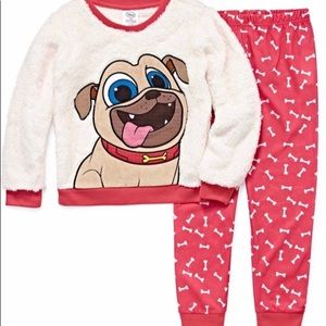 Disney pajamas !! Bingo and Rolly!!